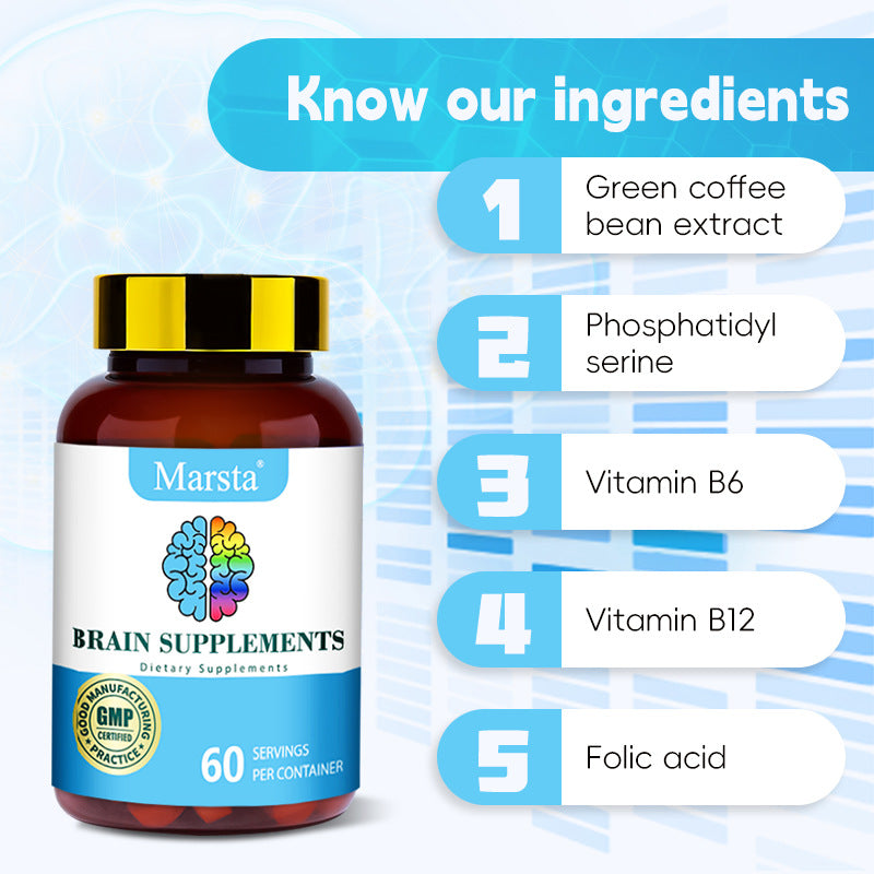 Brain Health Vitamin Capsules